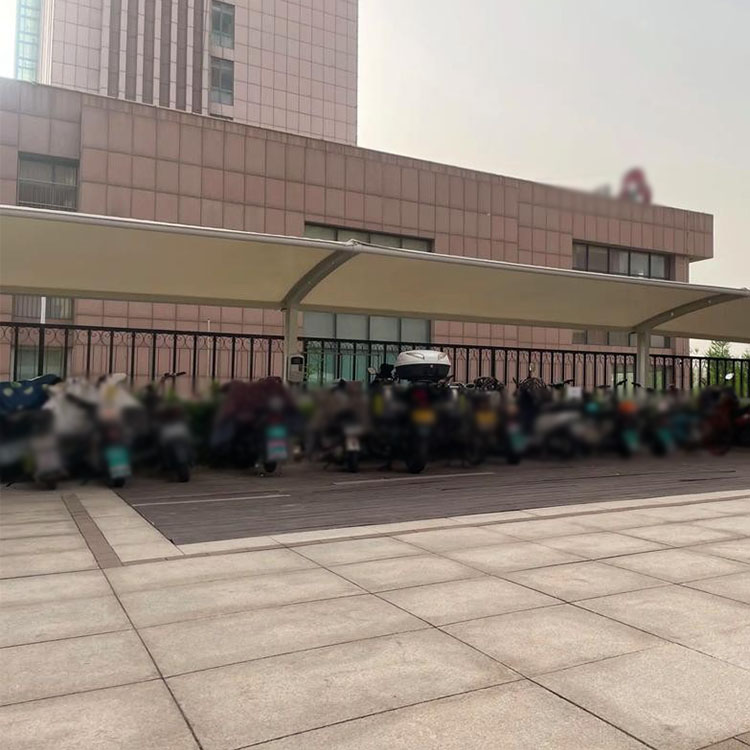 隆回县膜结构电动车棚